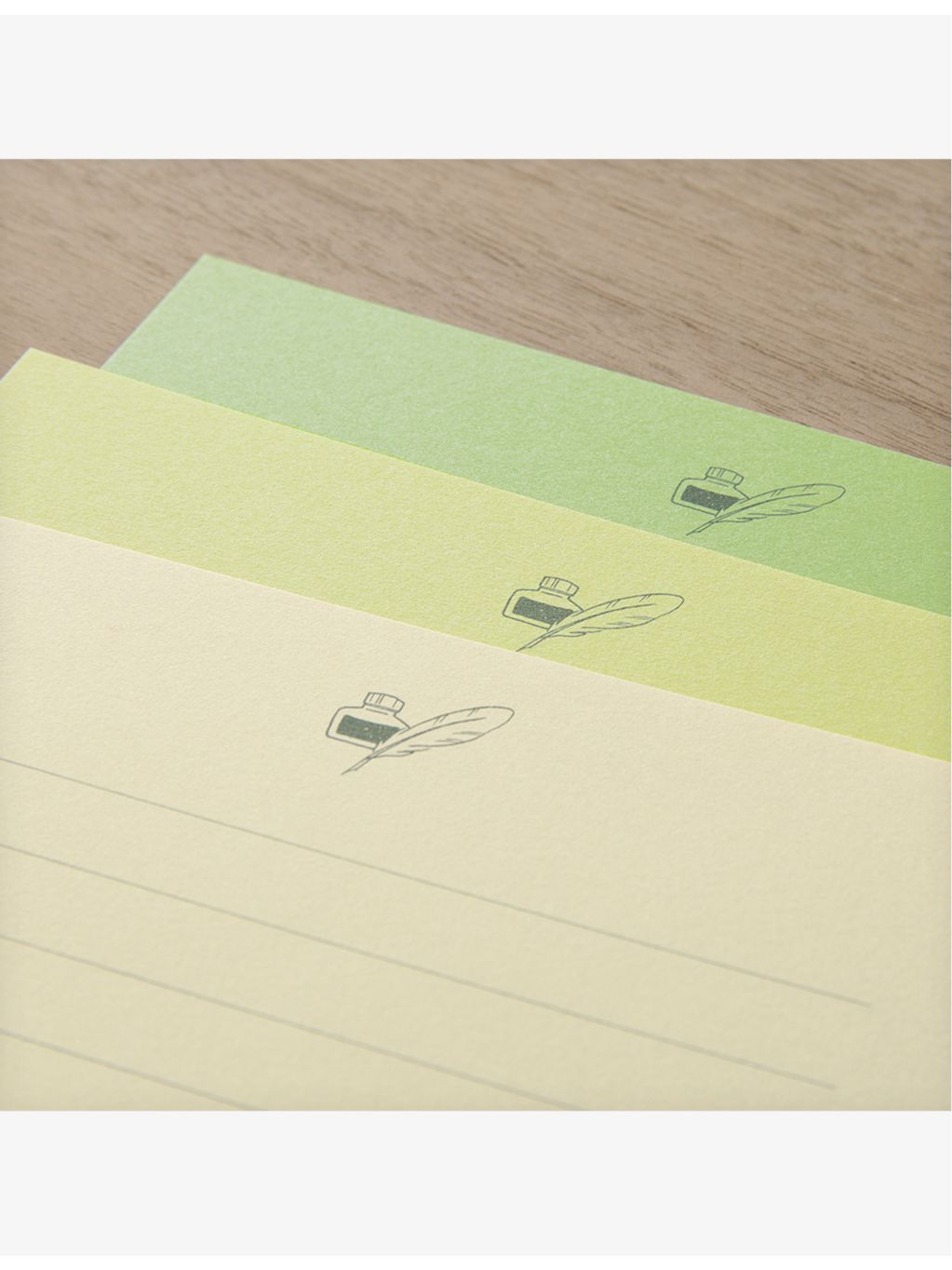 MIDORI Letter Set 916, Giving A Colour paper lettering set (British brand)