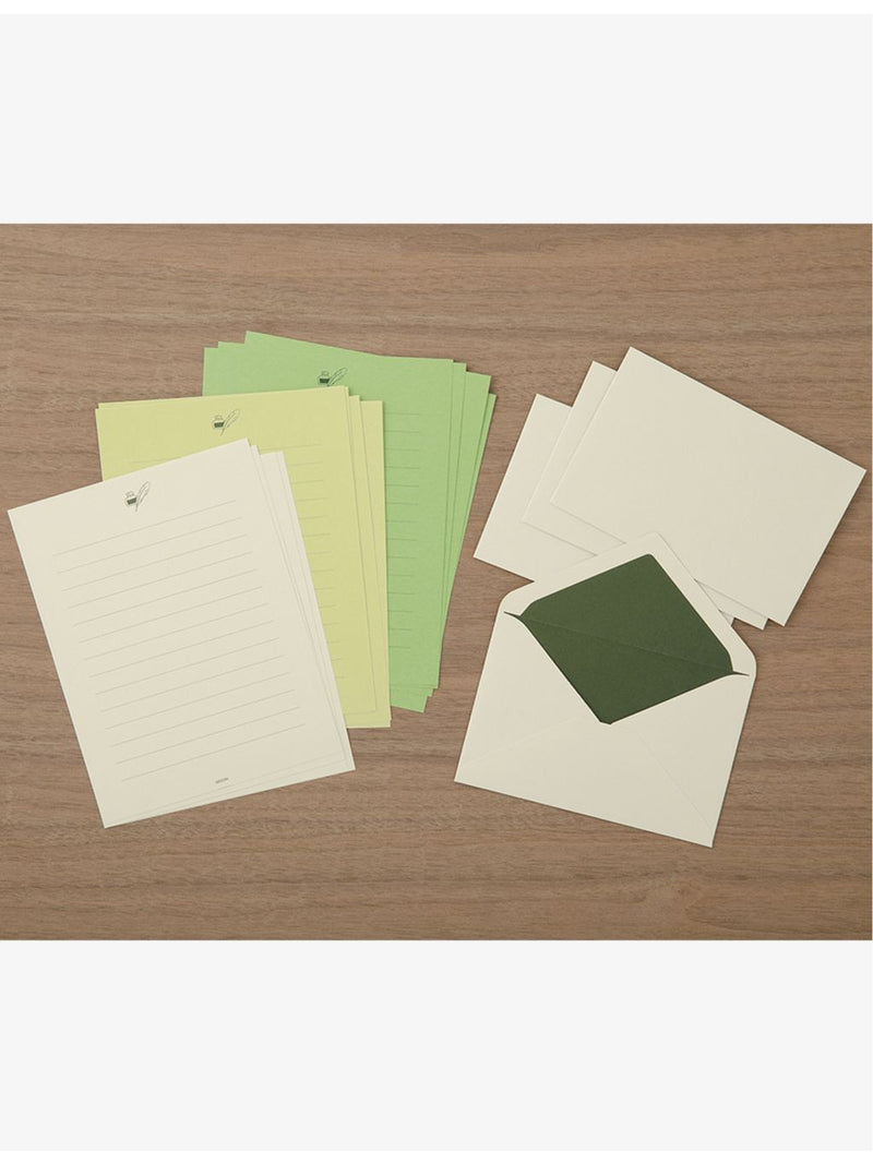 MIDORI Letter Set 916, Giving A Colour paper lettering set (British brand)