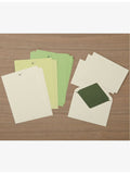 MIDORI Letter Set 916, Giving A Colour paper lettering set (British brand)