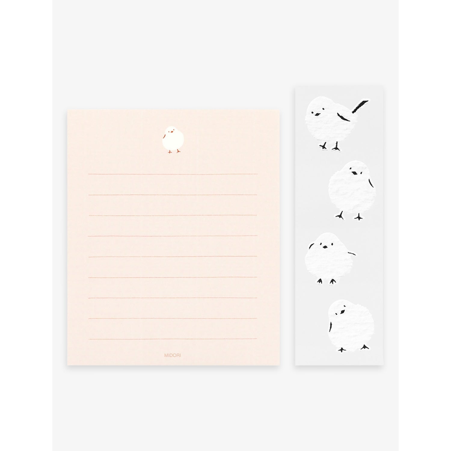 MIDORI Mini Letter With Stickers 305 paper lettering set (British brand)