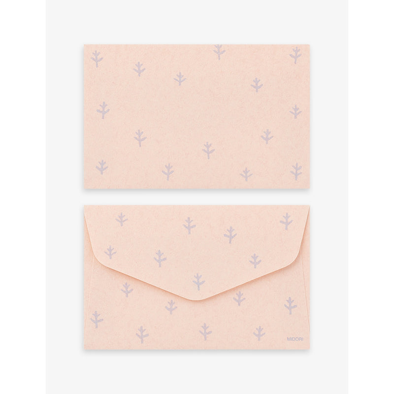 MIDORI Mini Letter With Stickers 305 paper lettering set (British brand)