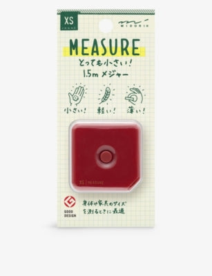 MIDORI XS square tape measure 1.5m (British brand)