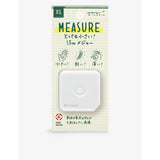 XS Square tape measure 1.5m - WHITE