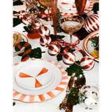 anna+nina Classic Love ceramic dessert plate, heart print, 15cm - British product