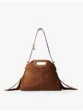 Maje Miss M tassel-embellished suede shoulder bag, UK version