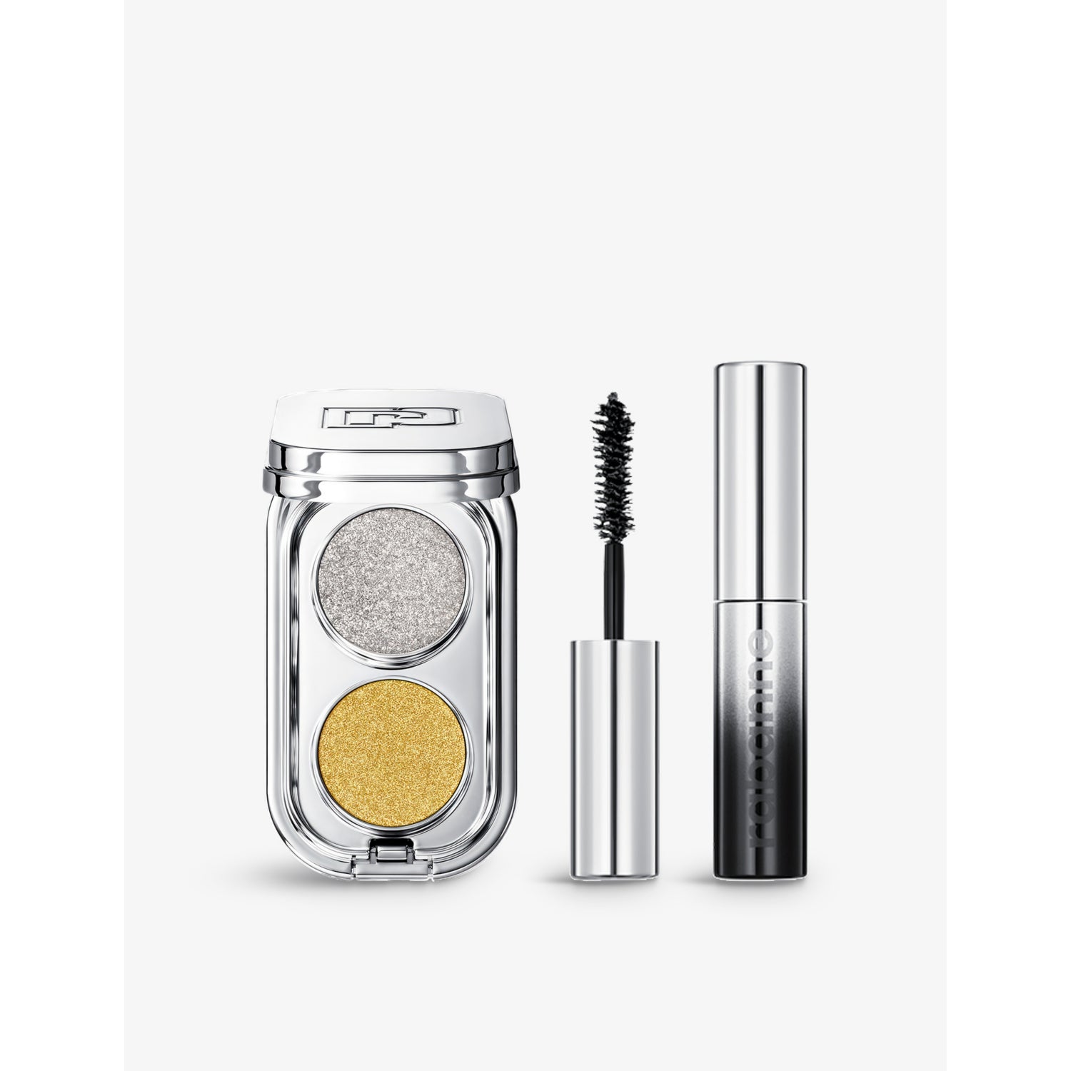 Rabanne duo gift set with palette and mascara, imported from the UK