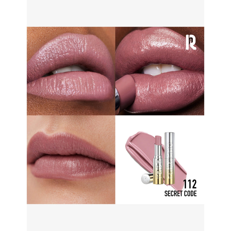 Rabanne Dramalips Glassy highly pigmented lipstick 3.4g - British product