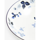 Wedgwood bone-china cereal bowl Wild Strawberry floral 18cm - British product