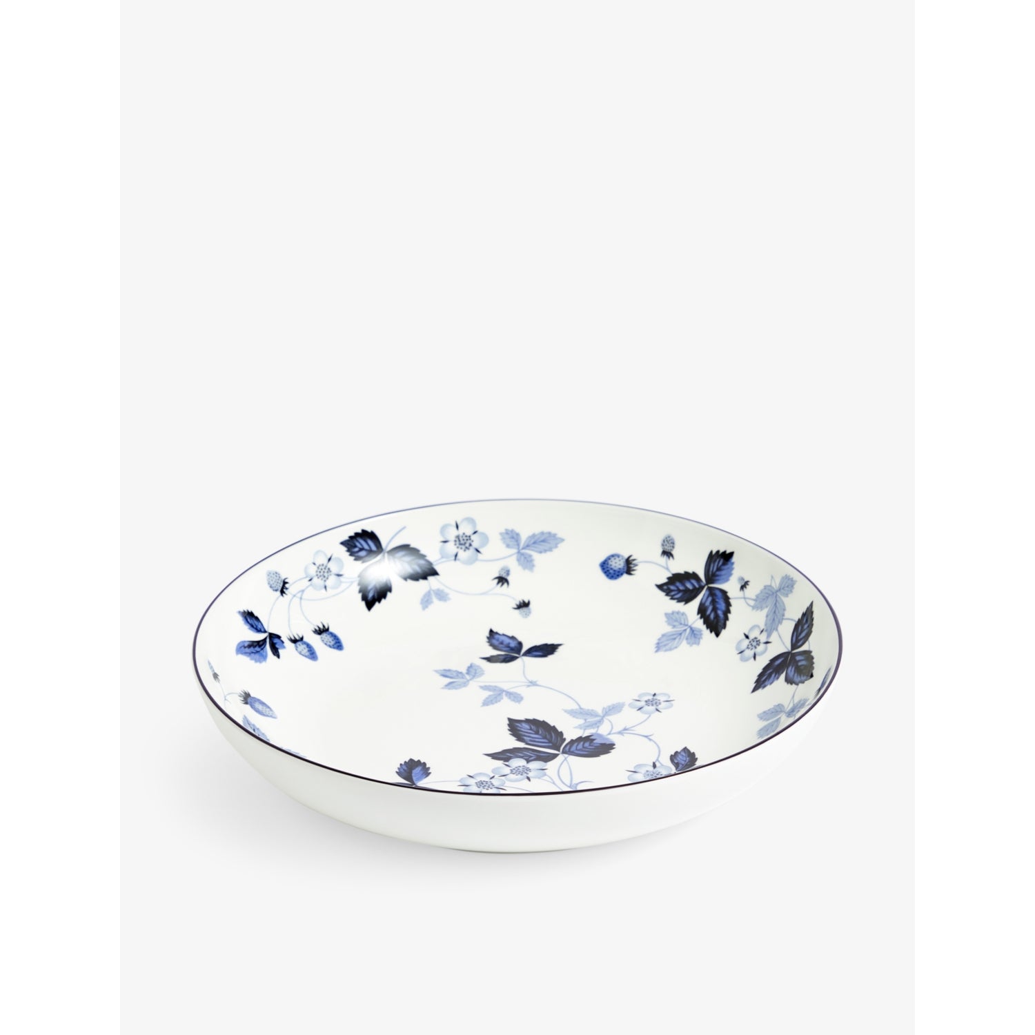 Wedgwood Wild Strawberry bone china pasta bowl 24cm - British product