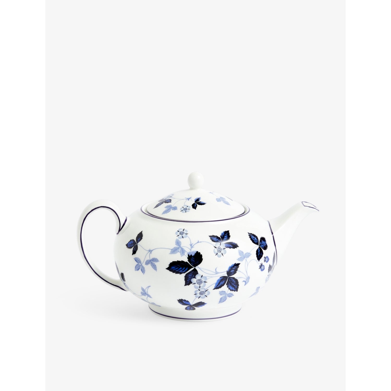 Wedgwood Wild Strawberry bone-china teapot 800ml, imported from the UK