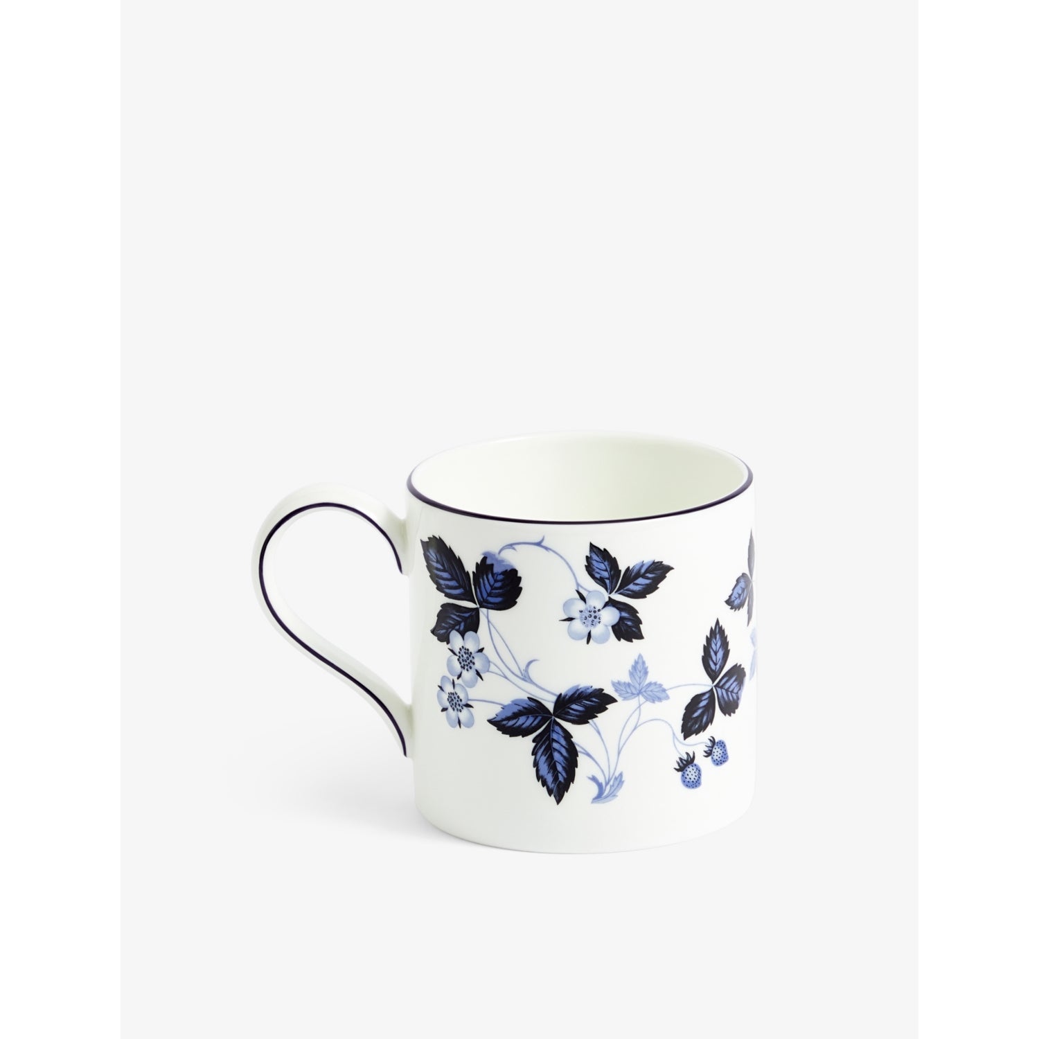 Wedgwood bone china mug Wild Strawberry 326ml, imported from the UK