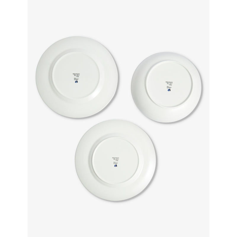 Wedgwood Wild Strawberry Inky Blue 8-piece dinnerware set, UK version