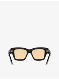 Tom Ford TR001877 square-frame acetate sunglasses, imported from the UK