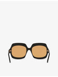 Tom Ford irregular-frame acetate sunglasses (British brand)