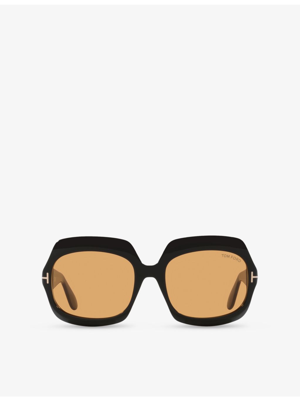 Tom Ford irregular-frame acetate sunglasses (British brand)