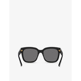Gucci GG1338S rectangle-frame injected sunglasses (British brand)