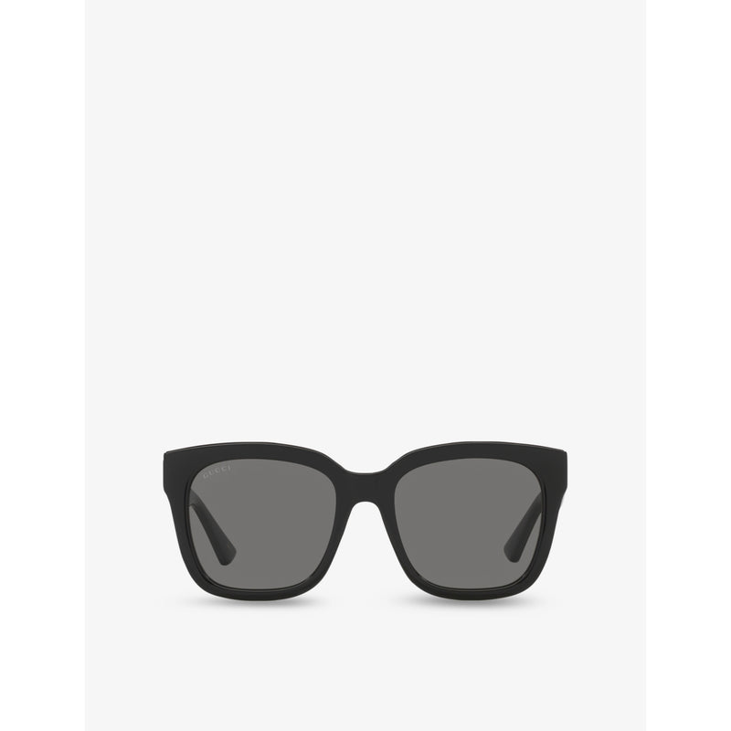 Gucci GG1338S rectangle-frame injected sunglasses (British brand)