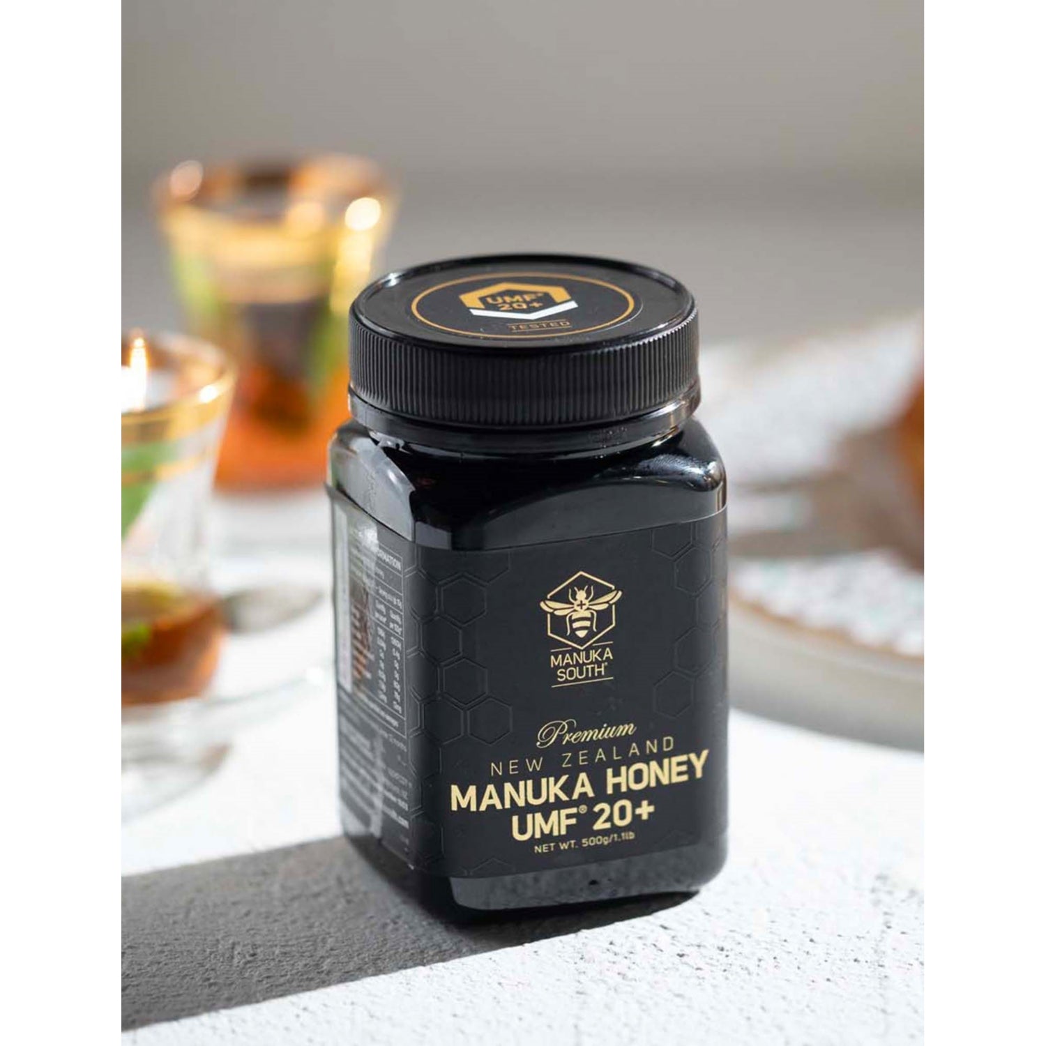 Manuka South UMF20+ MGO829 honey 500g, imported from the UK