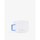 HAY Brew contrast-handle glass cup (British brand)