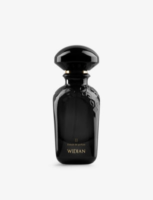 Widian Black II eau de parfum 50ml bottle, UK version