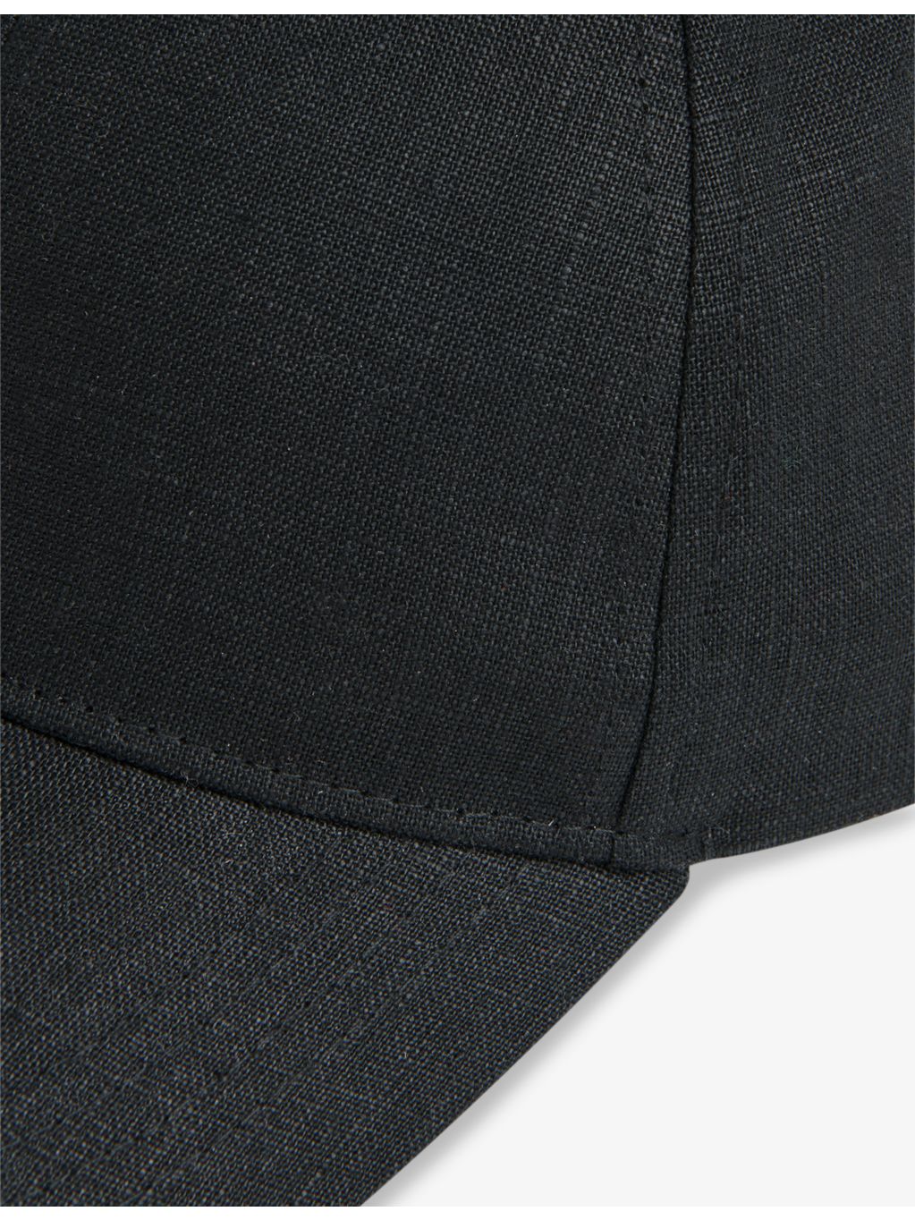 Whistles linen baseball cap with adjustable buckle, UK version