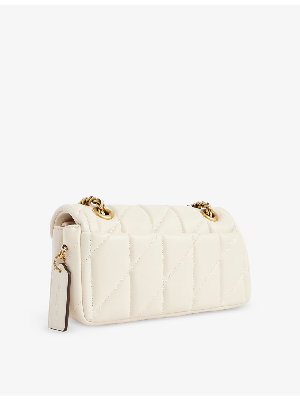 Coach Tabby leather cross-body bag with quilted detail, UK version