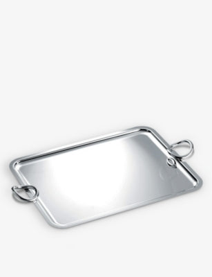 Christofle silver-plated tray 53cm x 42cm - British product