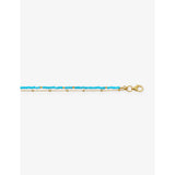 Astley Clarke Biography turquoise bracelet 18ct gold-plated sterling silver - British product