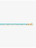 Astley Clarke Biography turquoise bracelet 18ct gold-plated sterling silver - British product