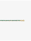Astley Clarke malachite bracelet in 18ct gold plated sterling silver, UK version
