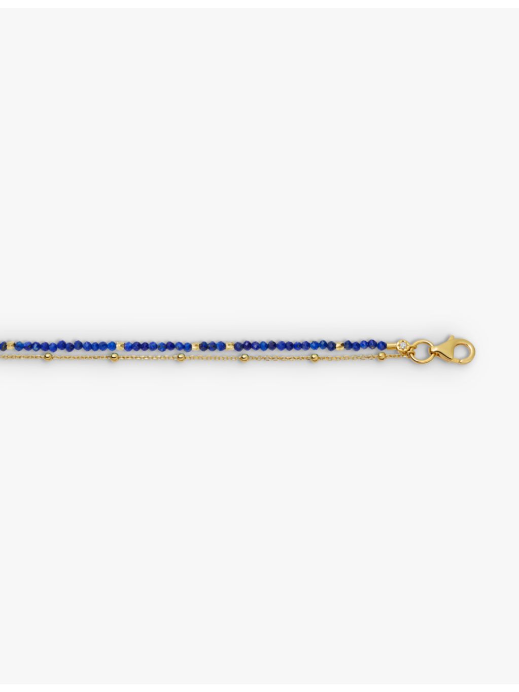 Astley Clarke lapis bracelet 18ct gold plated, UK version