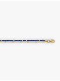 Astley Clarke lapis bracelet 18ct gold plated, UK version