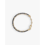 Astley Clarke gold plated bracelet with black spinel, imported from the UK