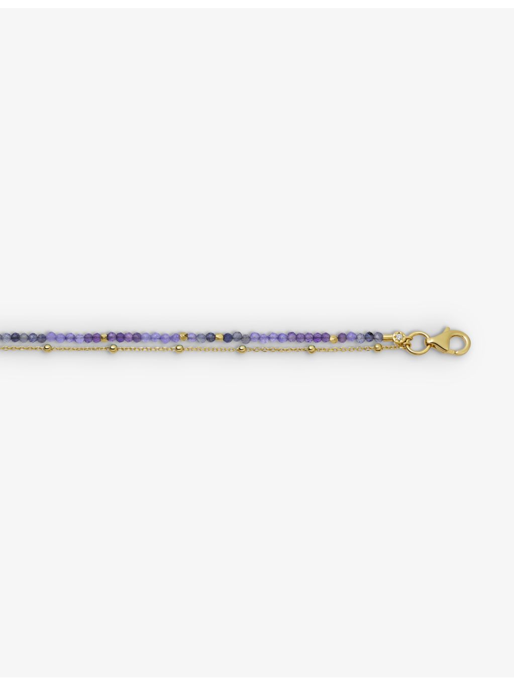 Astley Clarke 18ct yellow-gold plated sterling-silver bracelet, imported from the UK