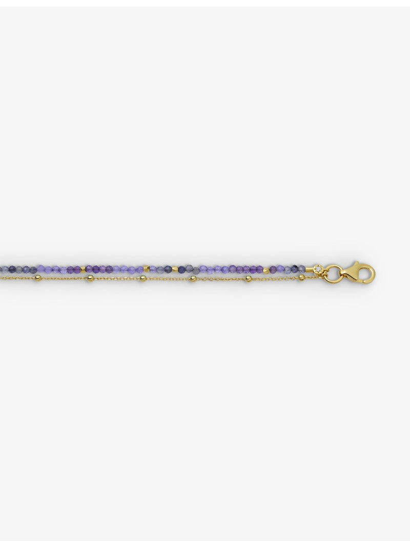 Astley Clarke 18ct yellow-gold plated sterling-silver bracelet, imported from the UK