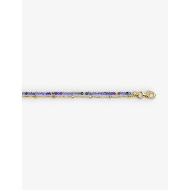 Astley Clarke 18ct yellow-gold plated sterling-silver bracelet, imported from the UK