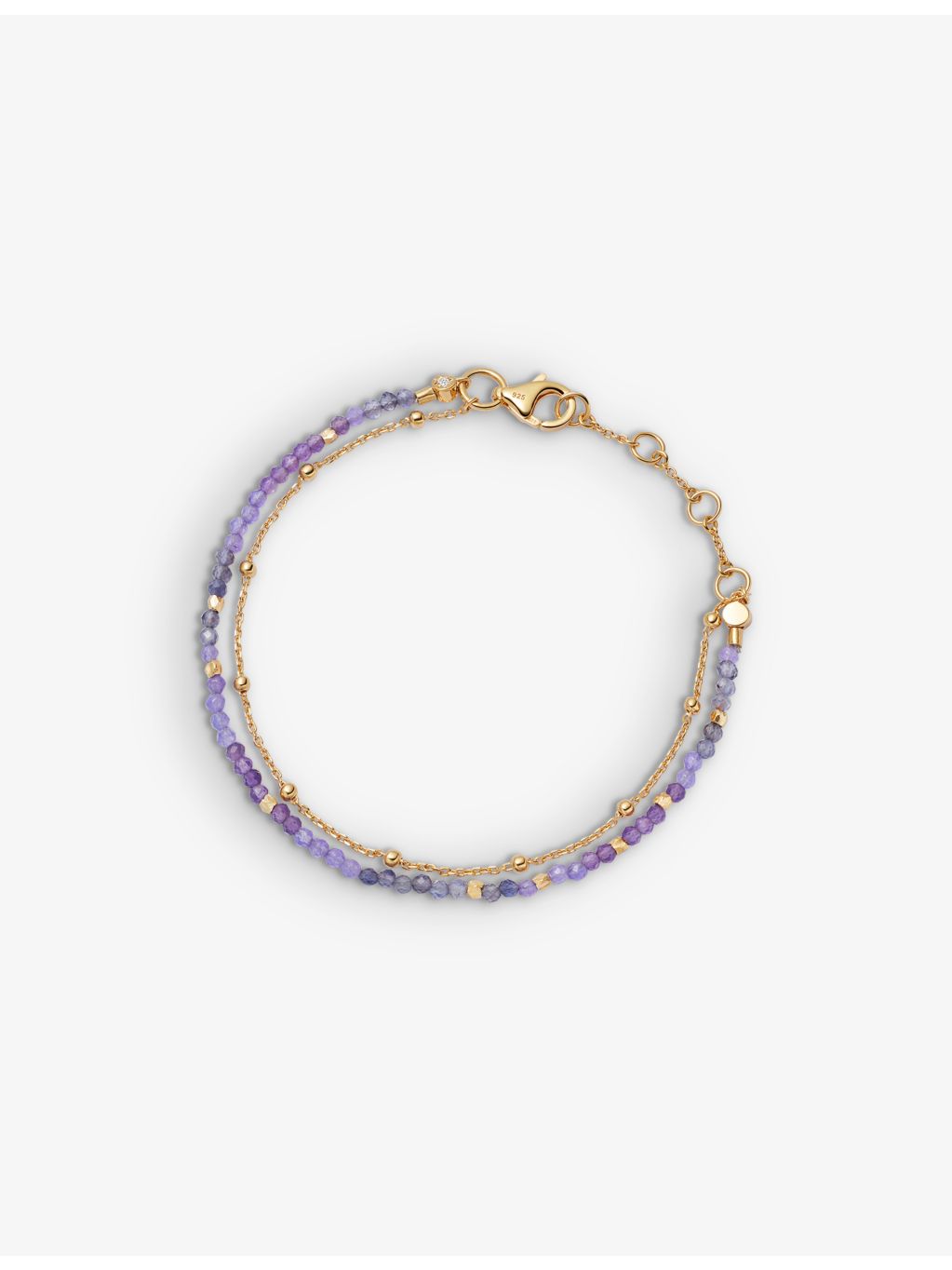 Astley Clarke 18ct yellow-gold plated sterling-silver bracelet, imported from the UK