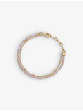 Astley Clarke pink chalcedony and rhodochrosite bracelet, imported from the UK