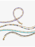 Astley Clarke gold plated turquoise gemstone necklace 16-18 inches (British brand)
