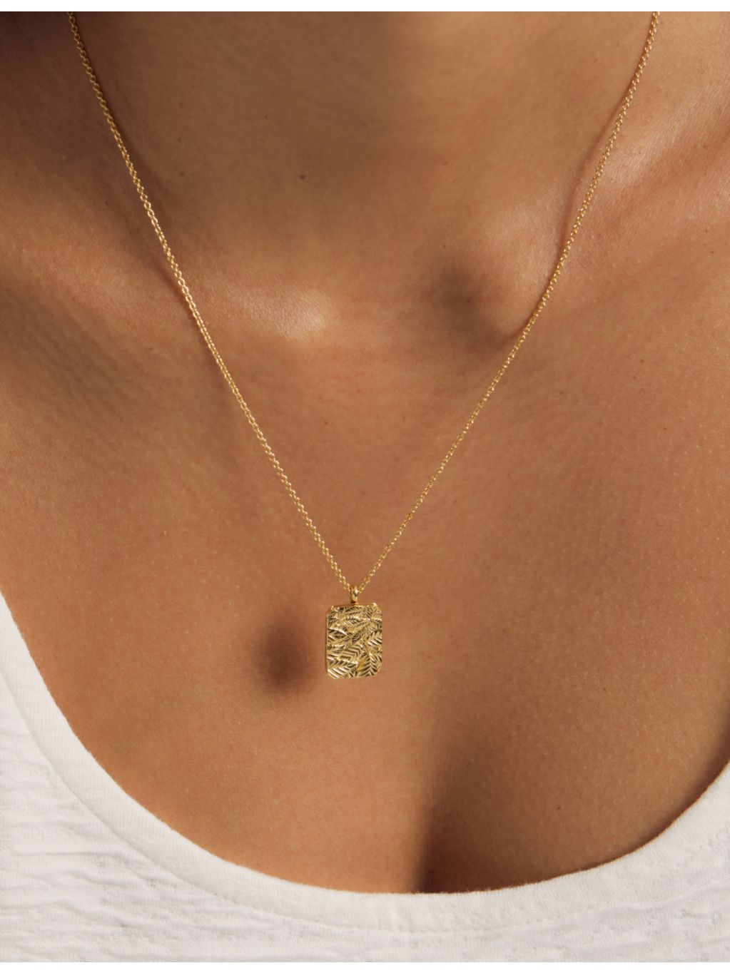 Astley Clarke Terra Strength locket necklace 16 inch, UK version