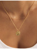 Astley Clarke Terra Loved 18ct gold plated locket necklace, UK version
