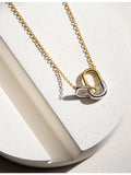 Astley Clarke U-Hoop necklace 18ct gold-plated sterling silver - British product
