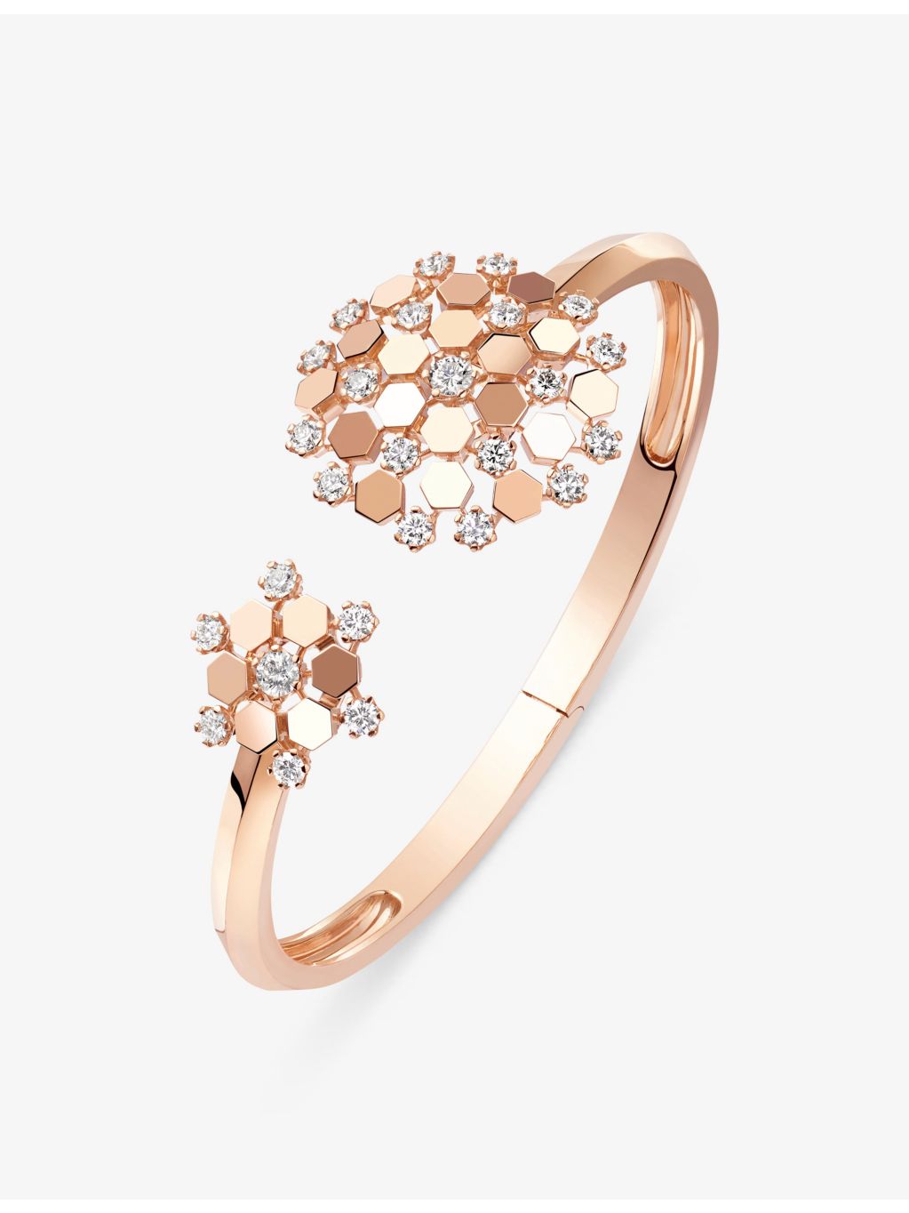 Chaumet diamond bracelet 18ct rose gold 1.74ct (British brand)