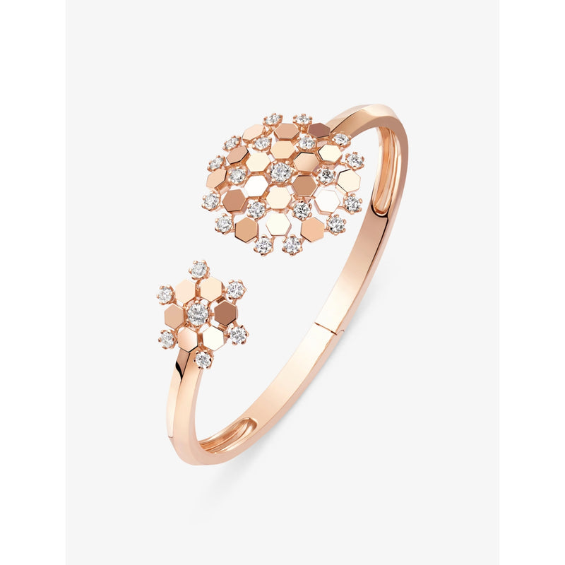 Chaumet diamond bracelet 18ct rose gold 1.74ct (British brand)