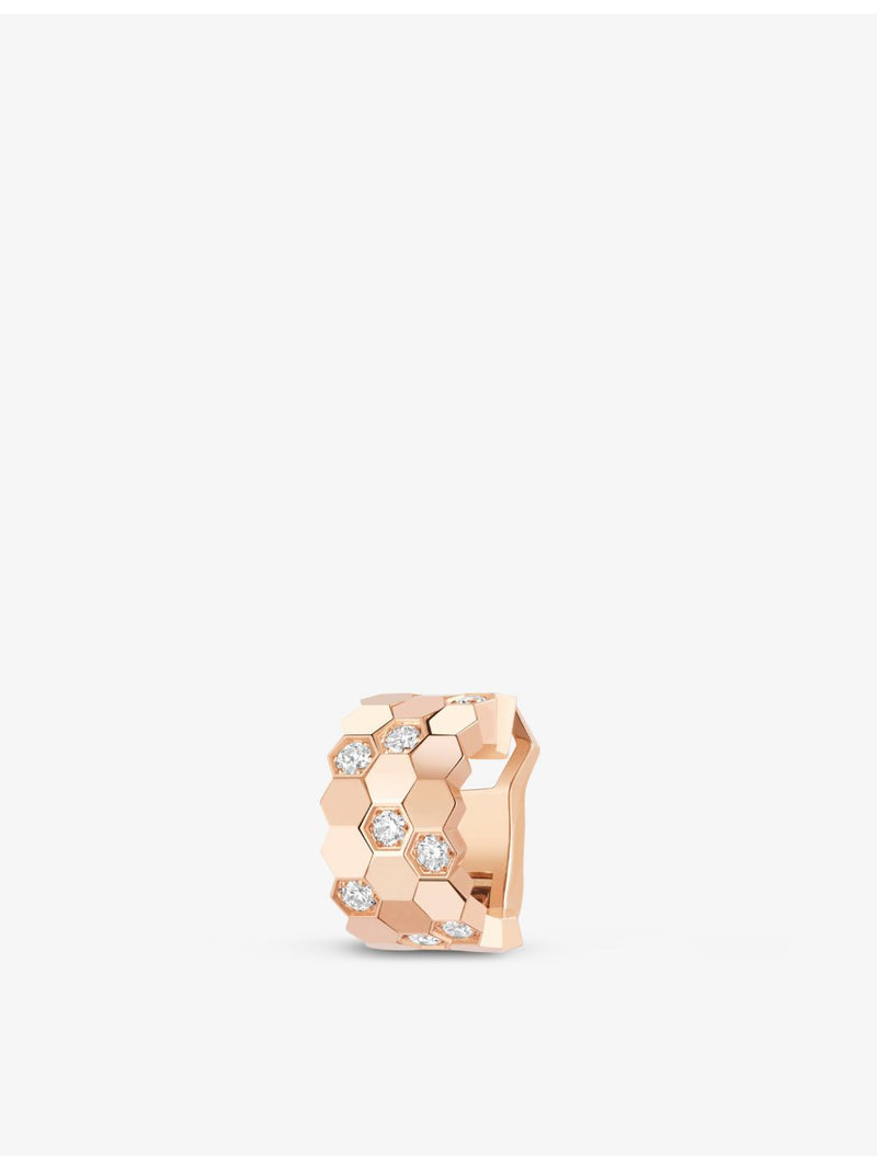 Chaumet ear cuff 18ct rose gold 0.15ct diamond - British product