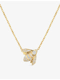 Chaumet bee diamond pendant necklace 18ct yellow gold, imported from the UK