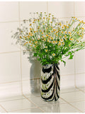 HAY Splash swirl-pattern glass vase 20.5cm (British brand)