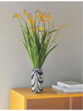 HAY Splash swirl-pattern glass vase 20.5cm (British brand)