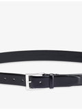 BOSS leather belt branded buckle 3.5cm, UK version