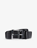 BOSS Branded Buckle Leather Belt 3.5cm